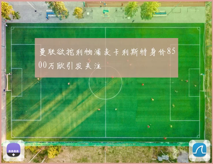 曼联欲挖利物浦麦卡利斯特身价8500万欧引发关注